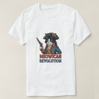 Révolution meowicaine - T-shirt chat patriotique