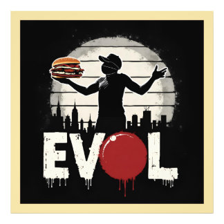 Revolution Sandwich – Bold Street Art Graphic Foto Afdruk