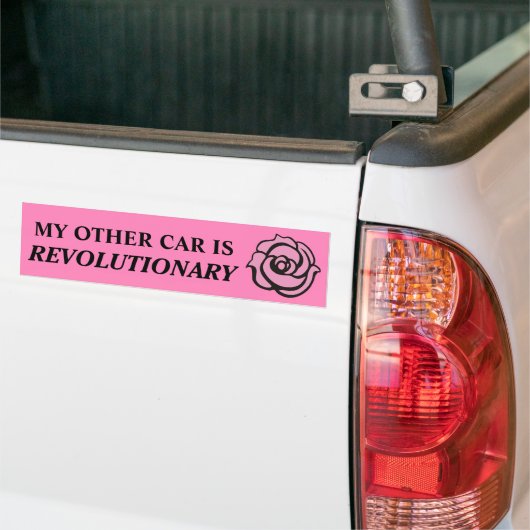 revolutionair bumpersticker (Op Truck)