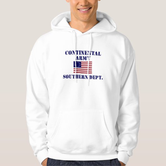 Revolutionair Continentaal Leger Hoodie (Voorkant)