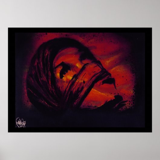 Revolutionair meisje Origineel Poster (Voorkant)