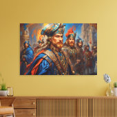 Revolutionair ontwerp canvas afdruk (Insitu (Woonkamer))