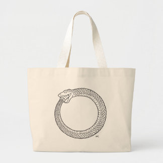 Revolutionair symbool van Ouroboros door KPC Studi Grote Tote Bag