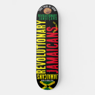 REVOLUTIONAIRE JAMAICANS 8 1/4 "Skateboard Deck Skateboard