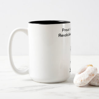 Revolutionaire Oorlogsveteraan pet tweetone koffie Tweekleurige Koffiemok