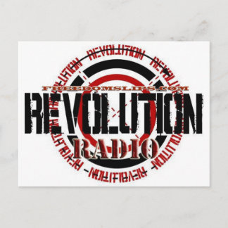 Revolutionaire radio briefkaart