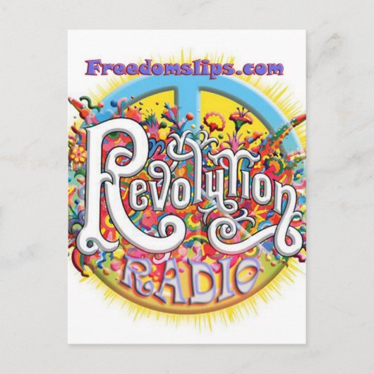 revolutionaire vrede briefkaart (Voorkant)