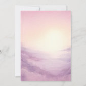 Revue Couverture de la douche nuptiale Invitation (Dos)