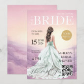 Revue Couverture de la douche nuptiale Invitation (Devant / Derrière)