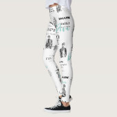 Revue de mode féminine Leggings (Gauche)