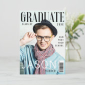 Revue tendance Couverture inspirée Grad Invitation (Debout devant)