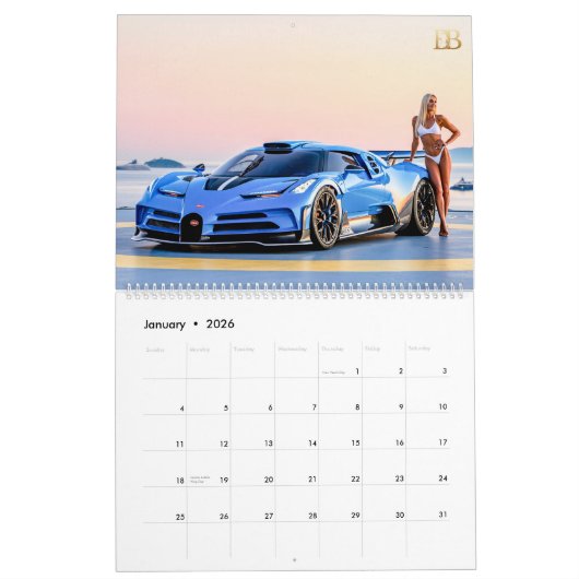 Revved Up Beautés Calendrier 3 (Jan 2026)