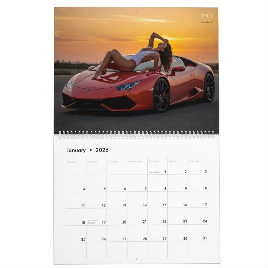 Revved Up Beauties Kalender 4 (Jan 2026)