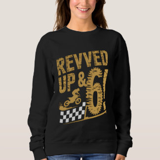Revved Up en 6 Dirt Bike Birthday T-shirt