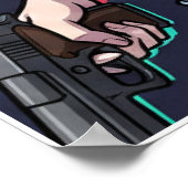 Revy – Black Lagoon Motivation Poster | Anime (Hoek)