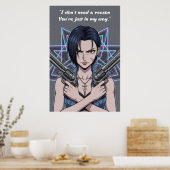 Revy – Black Lagoon Quote Poster (Keuken)