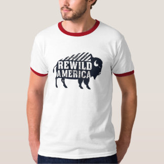 ReWild America bizon T-shirt