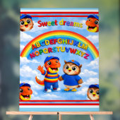 Rex and hoot ABC rainbow classroom premium 45 five (Neutre)