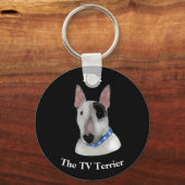Rex de sleutelhanger van de TV Terrier-knop (Voorkant)