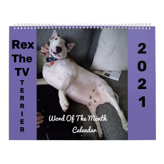 Rex de TV Terrier 2021-agenda Kalender (Hoes)