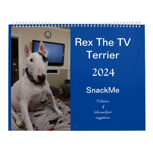 Rex De TV Terrier 2024 SnackMe Kalender (Hoes)