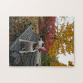 Rex en automne puzzle puzzle (Horizontal)