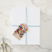 Rex en Hoot Cadeaulabel (Met Touw)