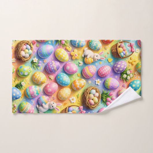 rex hoot three-piece bathroom towel set (Serviette à main)