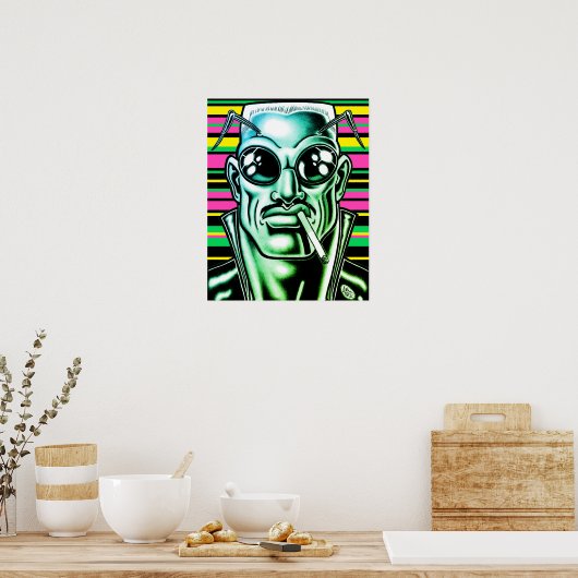 Rex Insectoid™ Poster (Cuisine)