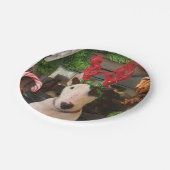 Rex-kerstborden Papieren Bordje (Gekanteld)