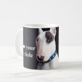 Rex la TV Terrier a fermé votre tasse de trou de (Devant gauche)