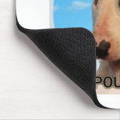 Rex La TV Terrier vont tapis de souris de sable de (Coin)