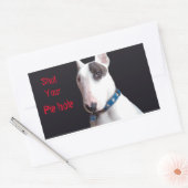 Rex Le téléviseur Terrier Fermez votre sticker tro (Enveloppe)