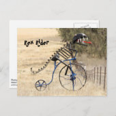 Rex Rider Briefkaart (Voorkant / Achterkant)