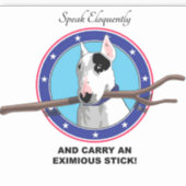 Rex Spreek Eloquently vinyl stickers (Voorkant)