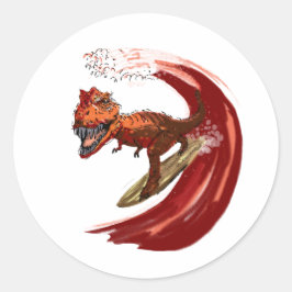 Rex SuRfinG Ronde Sticker