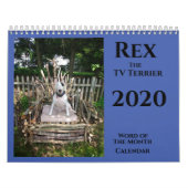 Rex The TV Terrier 2020 Word Of.Le calendrier du m (Protection)