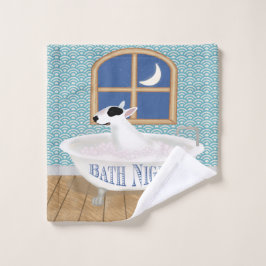 Rex the TV Terrier Bath Night Bath Set Bad Handdoek