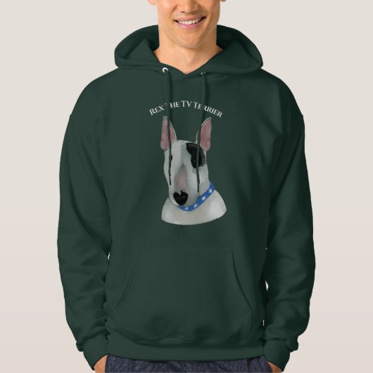 Rex the TV Terrier coole hoodie (Voorkant)