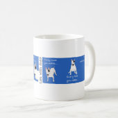 Rex The TV Terrier "La vie avec des chiens" Mug (Devant droit)