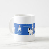 Rex The TV Terrier "La vie avec des chiens" Mug (Devant gauche)