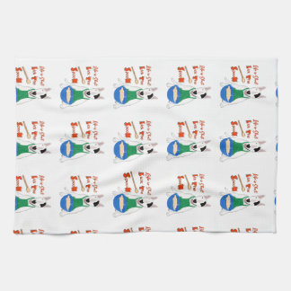 Rex the TV Terrier Life is Short Kitchen Towel Theedoek