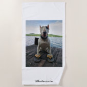 Rex the TV Terrier Summer-handdoek Strandlaken (Voorkant)