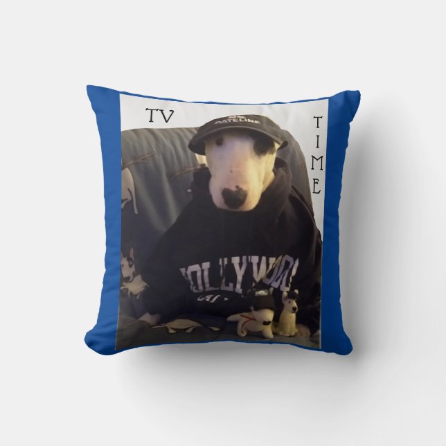 Rex The TV Terrier TV Time coussin (Recto)
