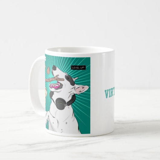 Rex The TV Terrier Virtual Fetch mug (Devant gauche)