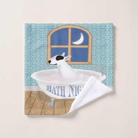 Rex TV Terrier Salle De Bain Nuit Ensemble (Gant de toilette)