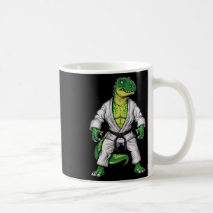 Rex Vechtkunst Dinosaurus Jiu-jitsu Bjj Karate Koffiemok