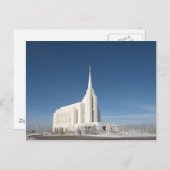 Rexburg LDS Temple Briefkaart (Voorkant / Achterkant)