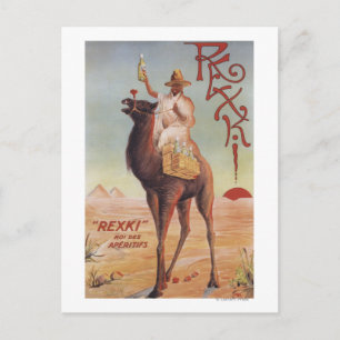 Rexki - King of Before Dinner Liqueurs Briefkaart