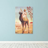 Rexki - King of Before Dinner Liqueurs Canvas Afdruk (Insitu (Houten vloer))
